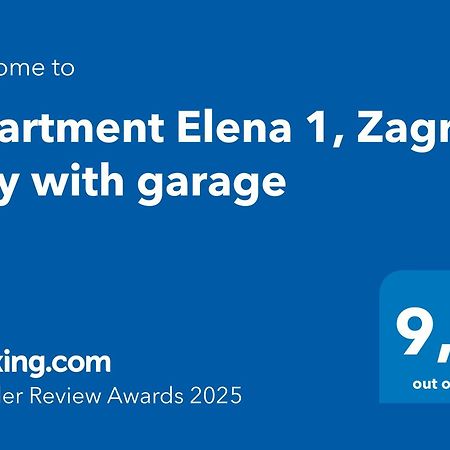 Apartment Elena 1, Zagreb City With Garage Esterno foto