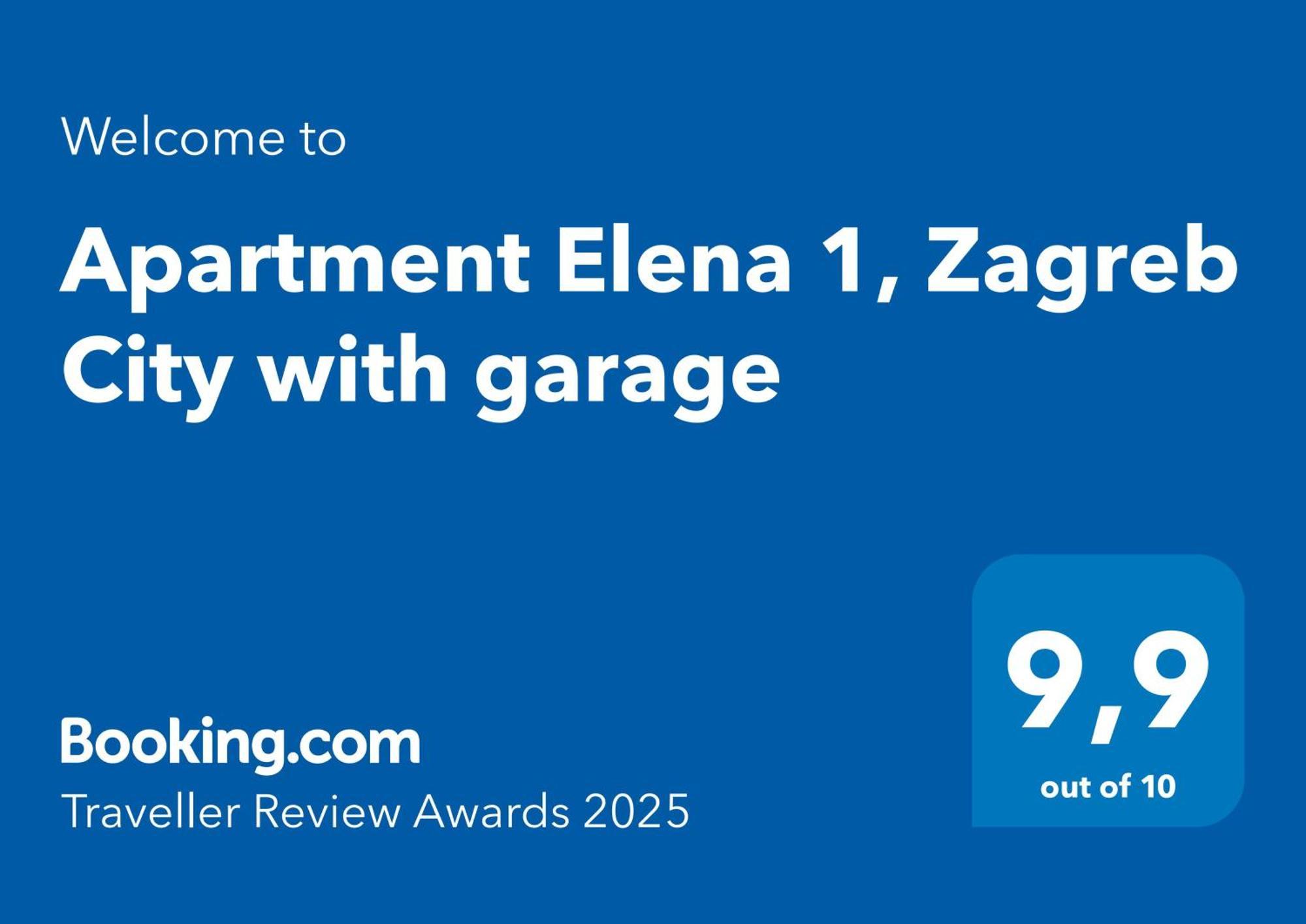 Apartment Elena 1, Zagreb City With Garage Esterno foto